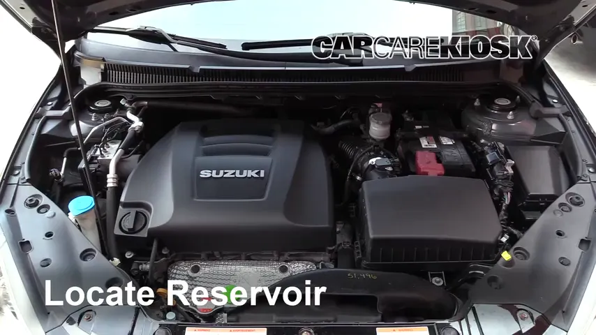 2013 Suzuki Kizashi GTS 2.4L 4 Cyl. Windshield Washer Fluid